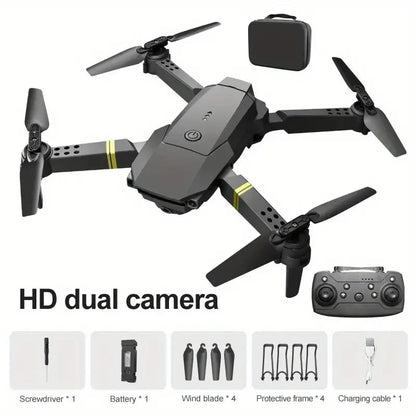 E88/E58 Professional Wide Angle RC Dron HD 4K Camera Mode Foldable Helicopter Aircraft Quadcopter Drone Kid Gift Toys  Rusoft Innovation