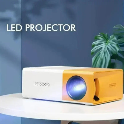YG300 MINI Projector Portable Home Theater Smart TV Laser Beamer 3D Cinema LED Videoprojector for 4k 1080P Movie Via HD Port  Rusoft Innovation