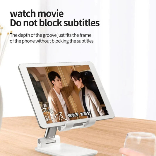 Desk Mobile Phone Holder Stand For IPhone IPad Xiaomi Adjustable Desktop Tablet Holder Universal Table Cell Phone Stand  Rusoft Innovation