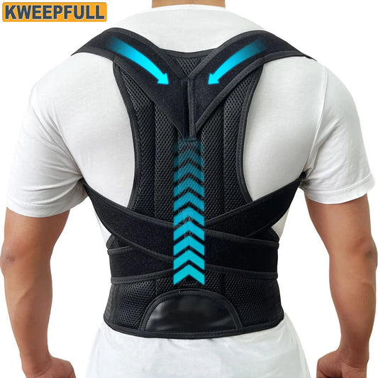 Corrector de Postura Ajustable para Espalda – Enderezador Ergonómico para Hombres y Mujeres, Corrección de Escoliosis y Joroba  Rusoft Innovation