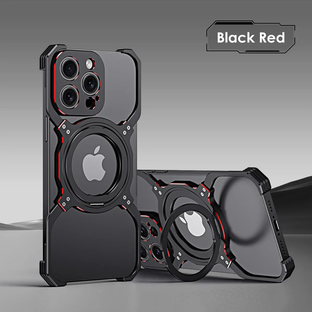 Funda Magnética 360° de Metal – Soporte y Protección para iPhone 13/14/15 Pro Max  Rusoft Innovation