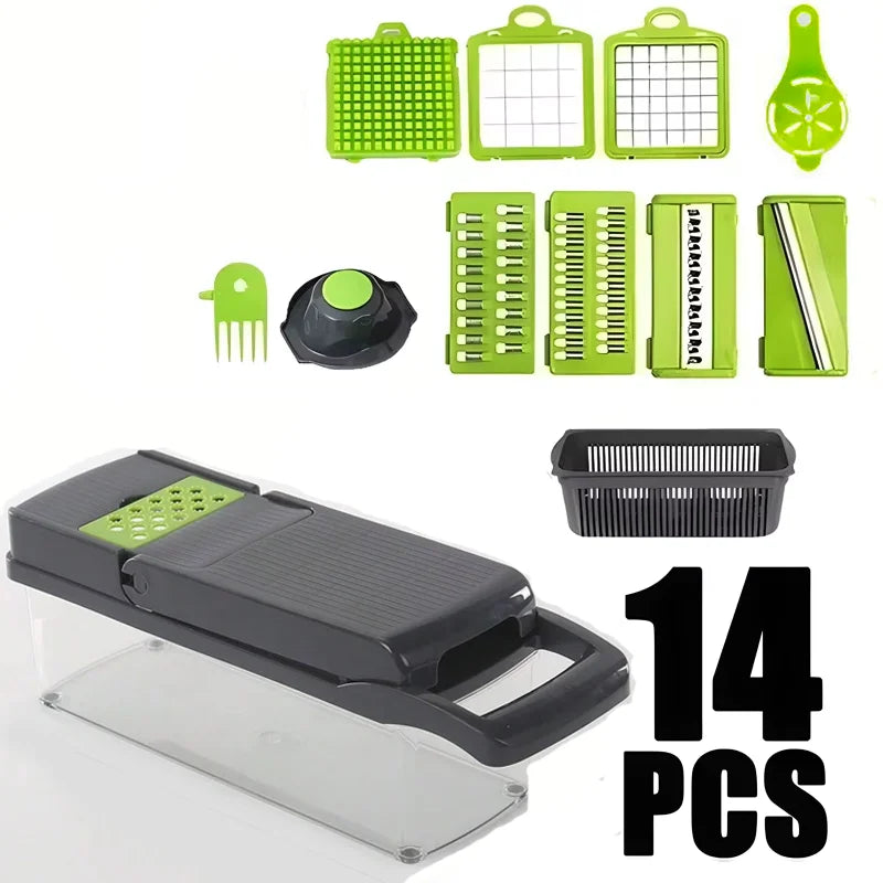 ProChef 16 en 1 Cortador y Rallador Multifuncional