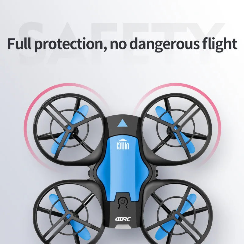 Drone V8 Mini 4K con Cámara HD 1080P Gran Angular – WiFi FPV, Altura Estable y Diseño Plegable para Niños y Principiantes  Rusoft Innovation