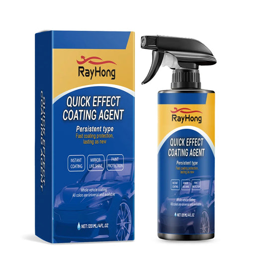 5-1PC 120ml Car Coating Hydrophobic Protection Quick-Dry Car Polishing Maintenance Spray Water Repellent Spray Car Accessories  Rusoft Innovation