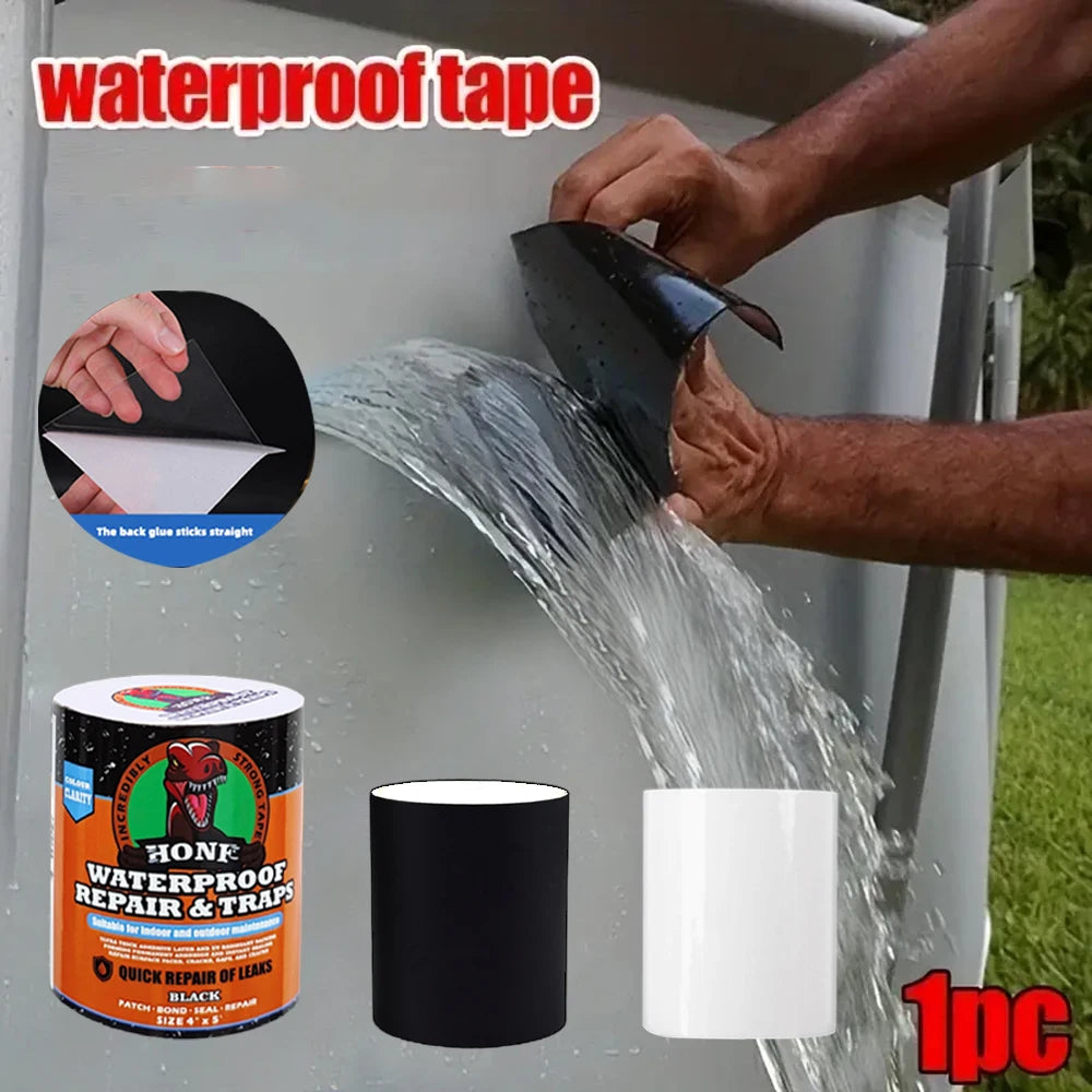 Cinta Impermeable UltraResistente – Negra o Transparente