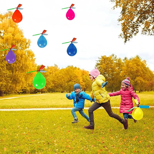 Helicóptero de Globo Volador – Juguete Divertido para Niños y Fiesta  Rusoft Innovation