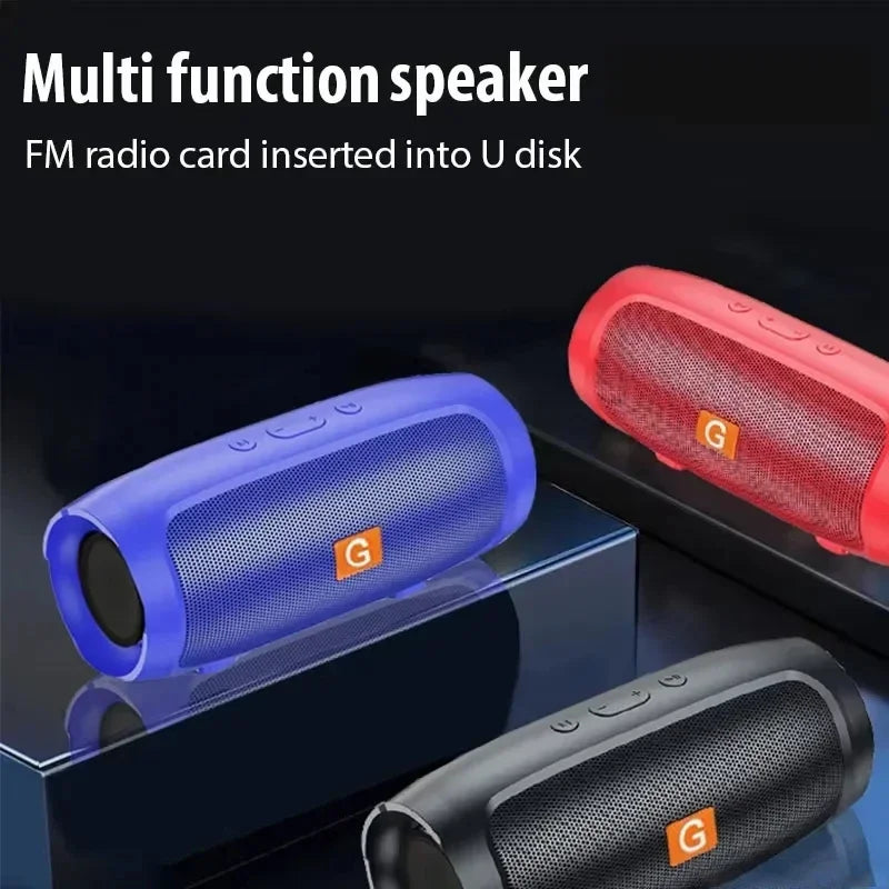 Altavoz Bluetooth Portátil Dual BT Speaker con Subwoofer, Stereo Exterior, TF/USB/FM, Música Inalámbrica 50W  Rusoft Innovation