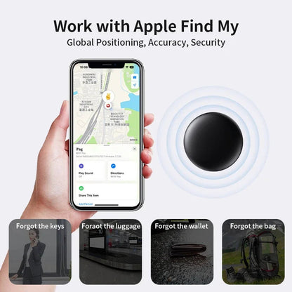 Airtag Replacements 1 2 3 4 Pack Anti Loss Tracker Find My GPS Bluetooth for Baggage IOS MFi Key Detector  Rusoft Innovation
