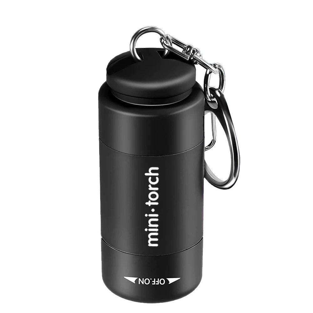 Mini Linterna LED Recargable USB – Llavero Impermeable para Camping y Exterior  Rusoft Innovation