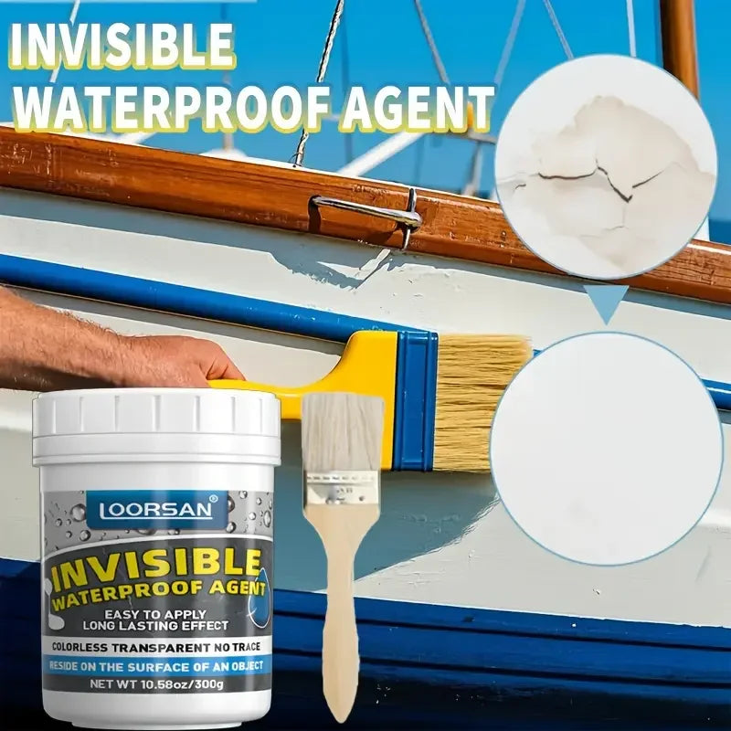 Spray Sellador Nano Transparente – Impermeabilizante Invisible para Techos, Grietas y Barcos