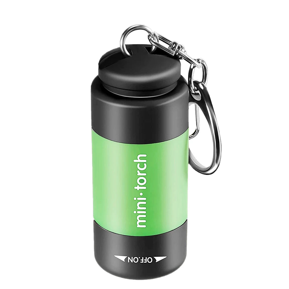 Mini Linterna LED Recargable USB – Llavero Impermeable para Camping y Exterior  Rusoft Innovation