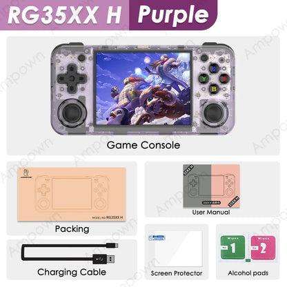 Consola Portátil Retro ANBERNIC RG35XX H – 3.5” IPS, HDMI, Linux, Regalo para Niños y Gamers  Rusoft Innovation