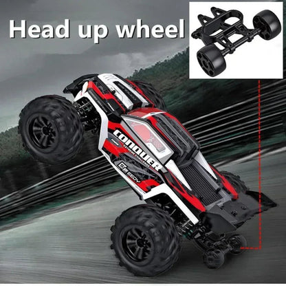 WLtoys Coche RC Escala 1:16 4WD Alta Velocidad 50 km/h – Camión Monstruo Todoterreno a Control Remoto 2.4G para Niños y Adultos  Rusoft Innovation