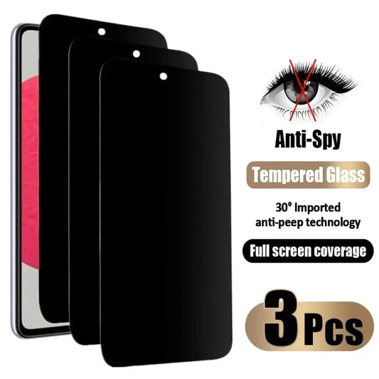 Protector de Pantalla y Carcasa Antiespía 3 en 1 para iPhone 16/15/14/13/12/11/XS/XR  Rusoft Innovation
