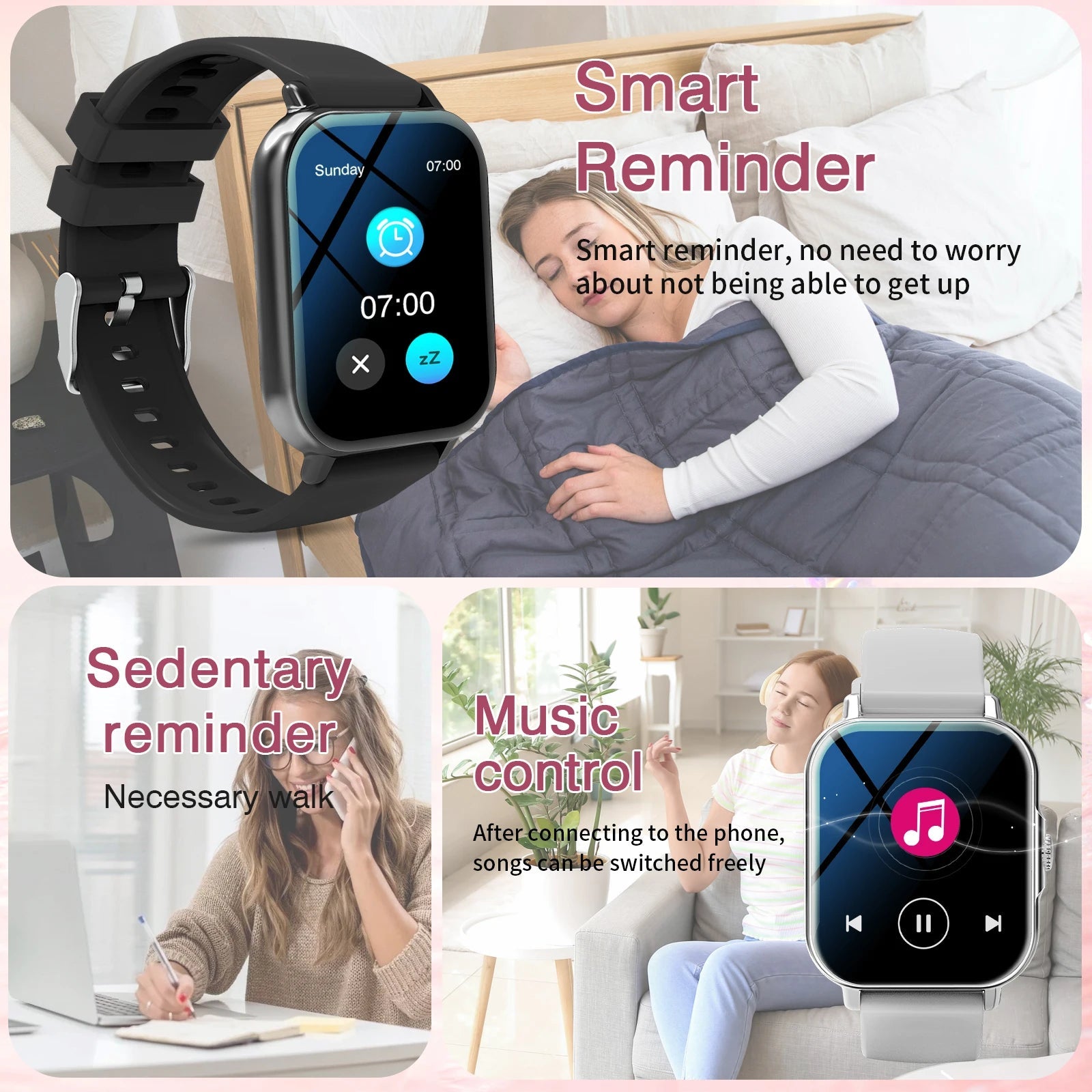 Reloj Inteligente Unisex 2.01” – Smartwatch con Llamadas Bluetooth, Monitor de Actividad, Deportes y Salud, Compatible con iOS y Android  Rusoft Innovation