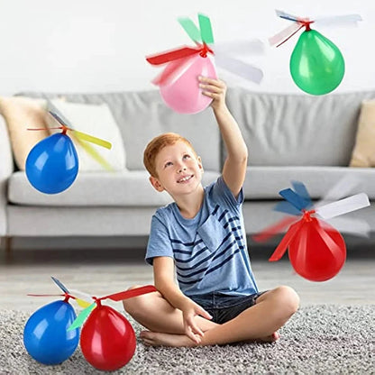 Helicóptero de Globo Volador – Juguete Divertido para Niños y Fiesta  Rusoft Innovation