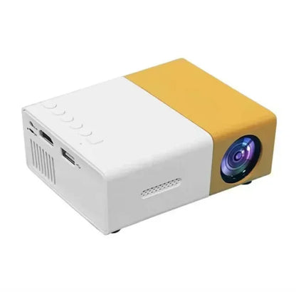 YG300 MINI Projector Portable Home Theater Smart TV Laser Beamer 3D Cinema LED Videoprojector for 4k 1080P Movie Via HD Port  Rusoft Innovation