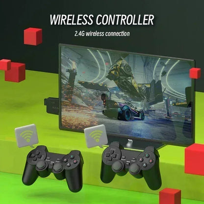 M8 Game Stick 2.4G Wireless Controller 4K 10000 Games 64GB Retro Console Portable Gaming Device for Xmas Gift Dropshipping  Rusoft Innovation