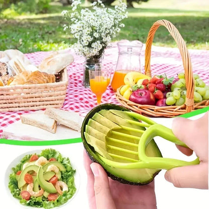 Cortador de Aguacate 3 en 1 – Pela, Corta y Deshuesa Fácilmente  Rusoft Innovation