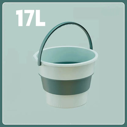 Cubeta Plegable Portátil 5/10/17L – Camping, Pesca y Hogar  Rusoft Innovation