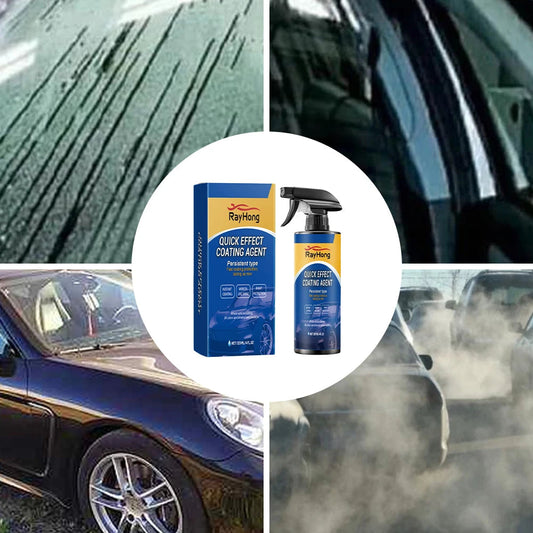 5-1PC 120ml Car Coating Hydrophobic Protection Quick-Dry Car Polishing Maintenance Spray Water Repellent Spray Car Accessories  Rusoft Innovation