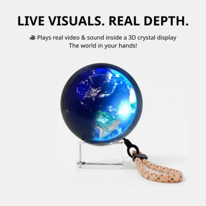 Innovación que Emociona – Esfera de Cristal 3D con Video Personalizado