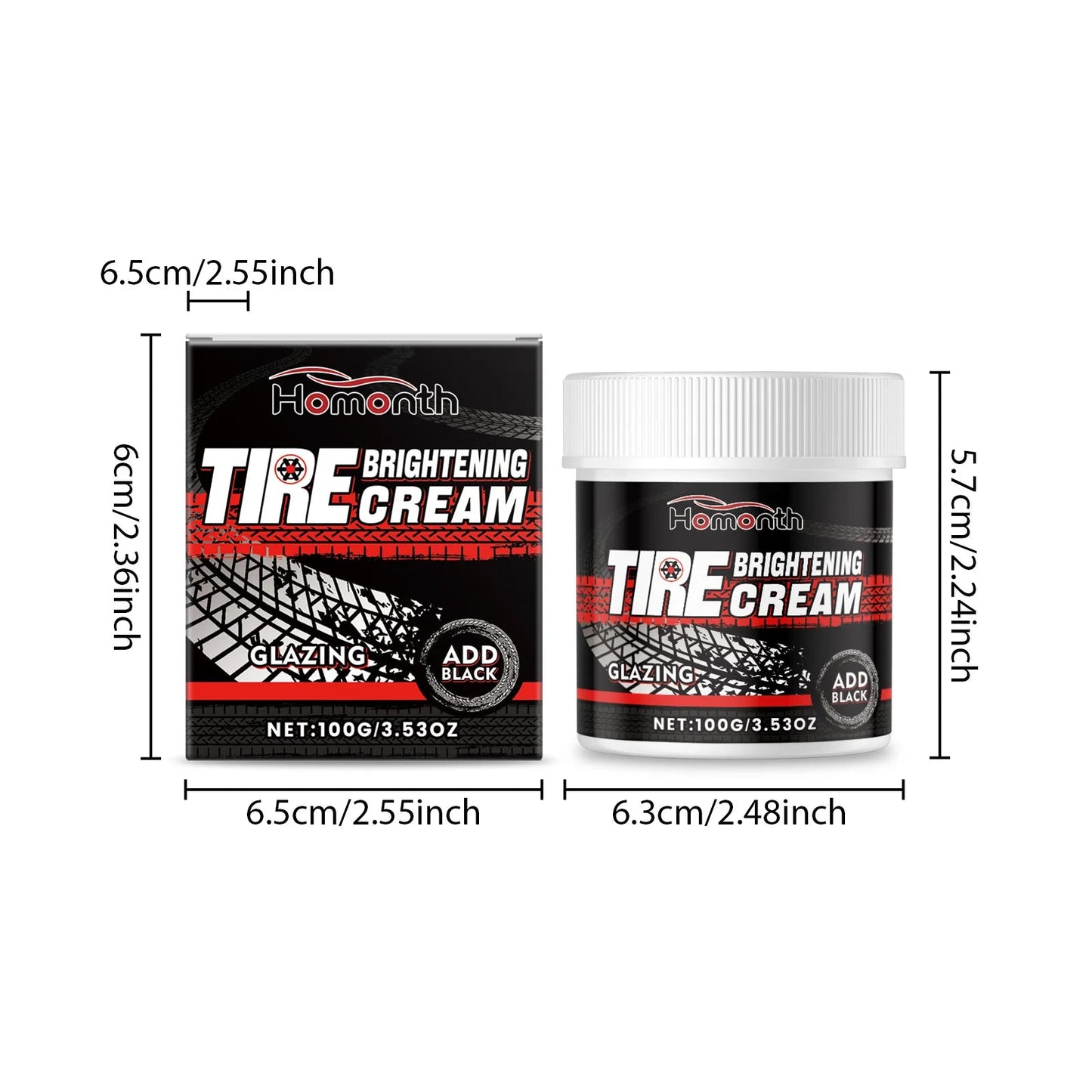 Professional Tire Shine Spray-Car Tire Polish,Uv Protection&Gloss Enhancer For Long-Lasting Shine,Waterless Wash  Rusoft Innovation