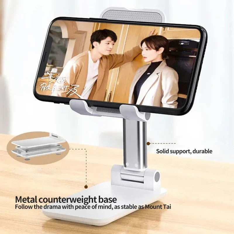Desk Mobile Phone Holder Stand For IPhone IPad Xiaomi Adjustable Desktop Tablet Holder Universal Table Cell Phone Stand  Rusoft Innovation