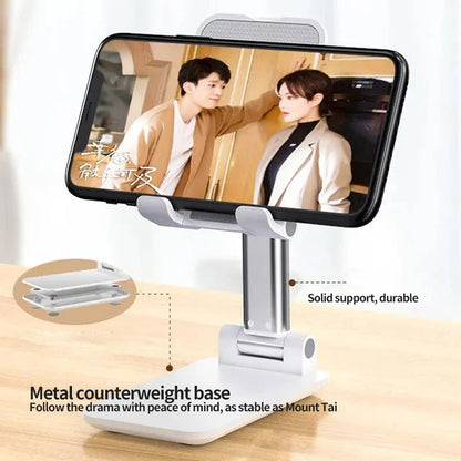 Desk Mobile Phone Holder Stand For IPhone IPad Xiaomi Adjustable Desktop Tablet Holder Universal Table Cell Phone Stand  Rusoft Innovation