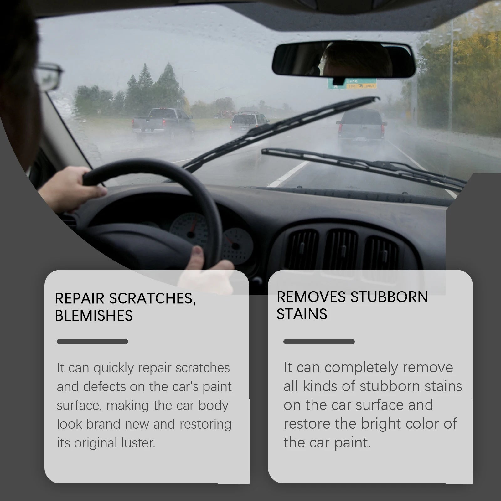 Car Ceramic Coating Spray Kit - Auto Paint Polishing, Scratch Remover, Waterproof Protective Coating  Rusoft Innovation