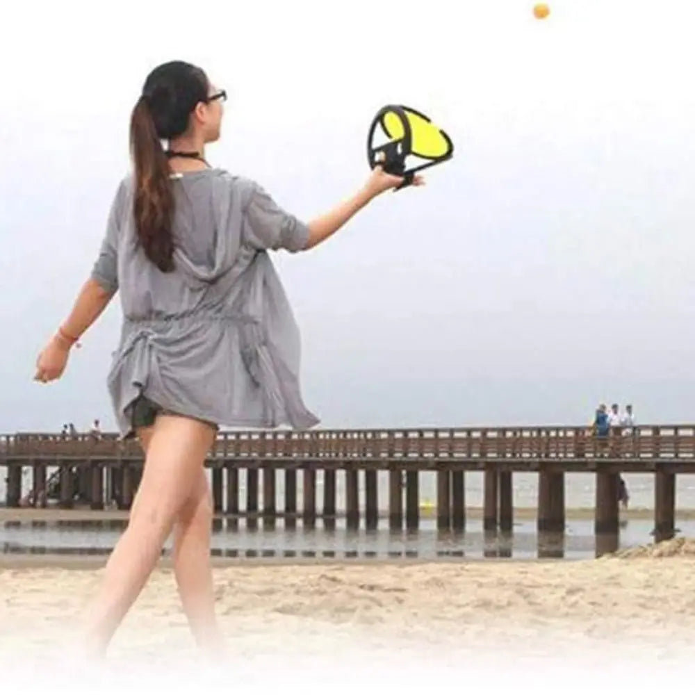 Pelota de Lanzamiento Interactiva para Fitness al Aire Libre – Juguete Familiar para Padres e Hijos  Rusoft Innovation