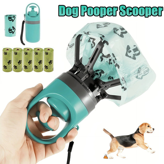 Recogedor Portátil de Excrementos para Perros – Con Bolsas Incorporadas, Diseño Higiénico y Sin Contacto  Rusoft Innovation