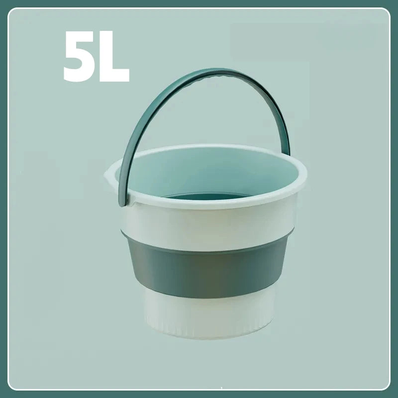 Cubeta Plegable Portátil 5/10/17L – Camping, Pesca y Hogar  Rusoft Innovation