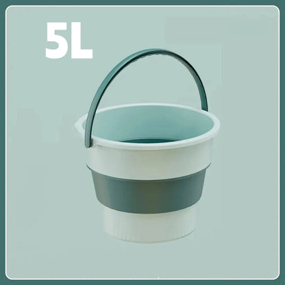 Cubeta Plegable Portátil 5/10/17L – Camping, Pesca y Hogar  Rusoft Innovation
