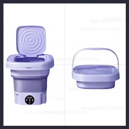 Mini Lavadora Portátil 8L – Ideal para Dormitorios, Viajes y Ropa Delicada  Rusoft Innovation