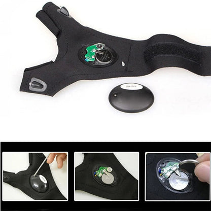 Guantes LED Impermeables para Running, Ciclismo y Camping – Luz Luminosa para Exterior  Rusoft Innovation