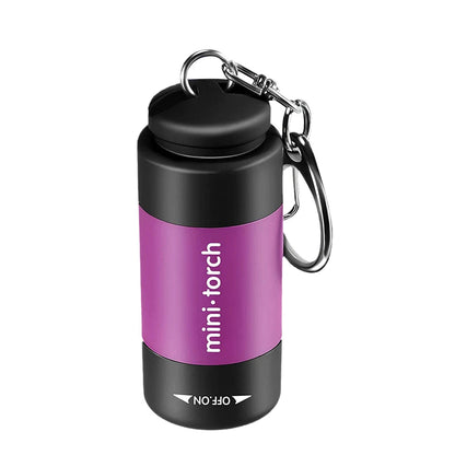 Mini Linterna LED Recargable USB – Llavero Impermeable para Camping y Exterior  Rusoft Innovation