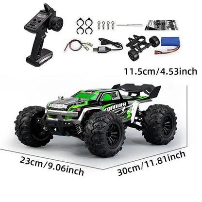 WLtoys Coche RC Escala 1:16 4WD Alta Velocidad 50 km/h – Camión Monstruo Todoterreno a Control Remoto 2.4G para Niños y Adultos  Rusoft Innovation