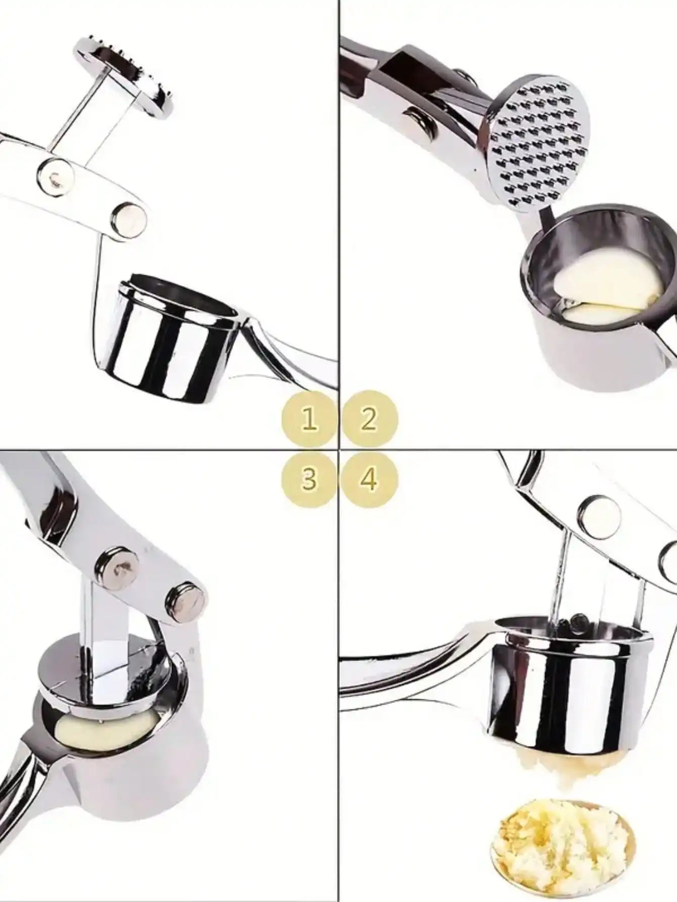 GarliPro 5 en 1 – Prensador y Triturador de Cocina