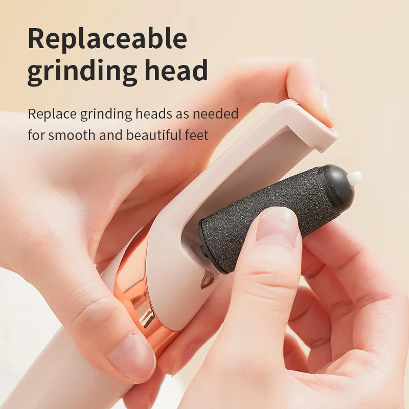 Electric Foot Grinder: Pedicure Profesional Automático para Pies Suaves y Sin Callos