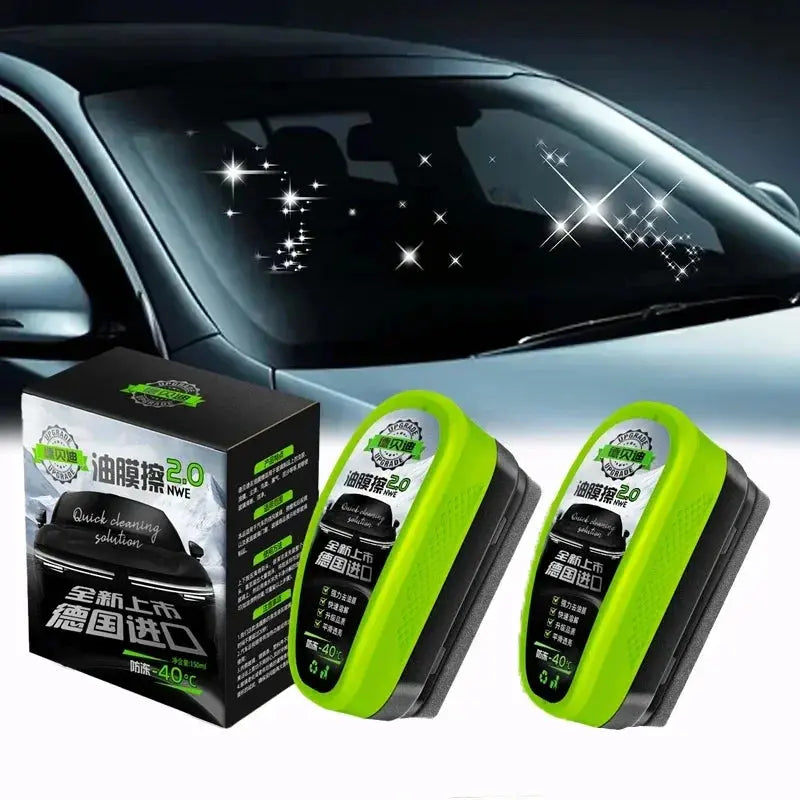 Cepillo Limpiador de Película de Aceite 2.0 – Para Parabrisas y Vidrios de Auto  Rusoft Innovation