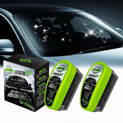 Cepillo Limpiador de Película de Aceite 2.0 – Para Parabrisas y Vidrios de Auto  Rusoft Innovation