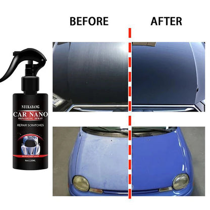 Car Scratch Repair Nano Spray 50/100ml Anti Scratch Hydrophobic Polish Nano Coating Water Displacing Polishing Wax Car Accessori  Rusoft Innovation