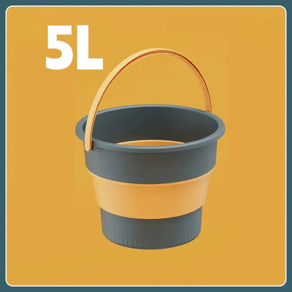 Cubeta Plegable Portátil 5/10/17L – Camping, Pesca y Hogar  Rusoft Innovation