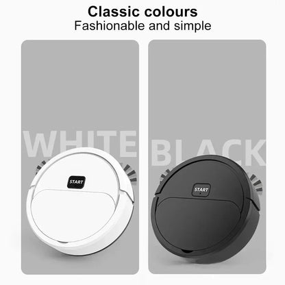 2025 Auto Robotic Vacuum - USB Rechargeable 2-in-1 Sweep & Vacuum - Mini Smart Cleaner for Home & Office  Rusoft Innovation