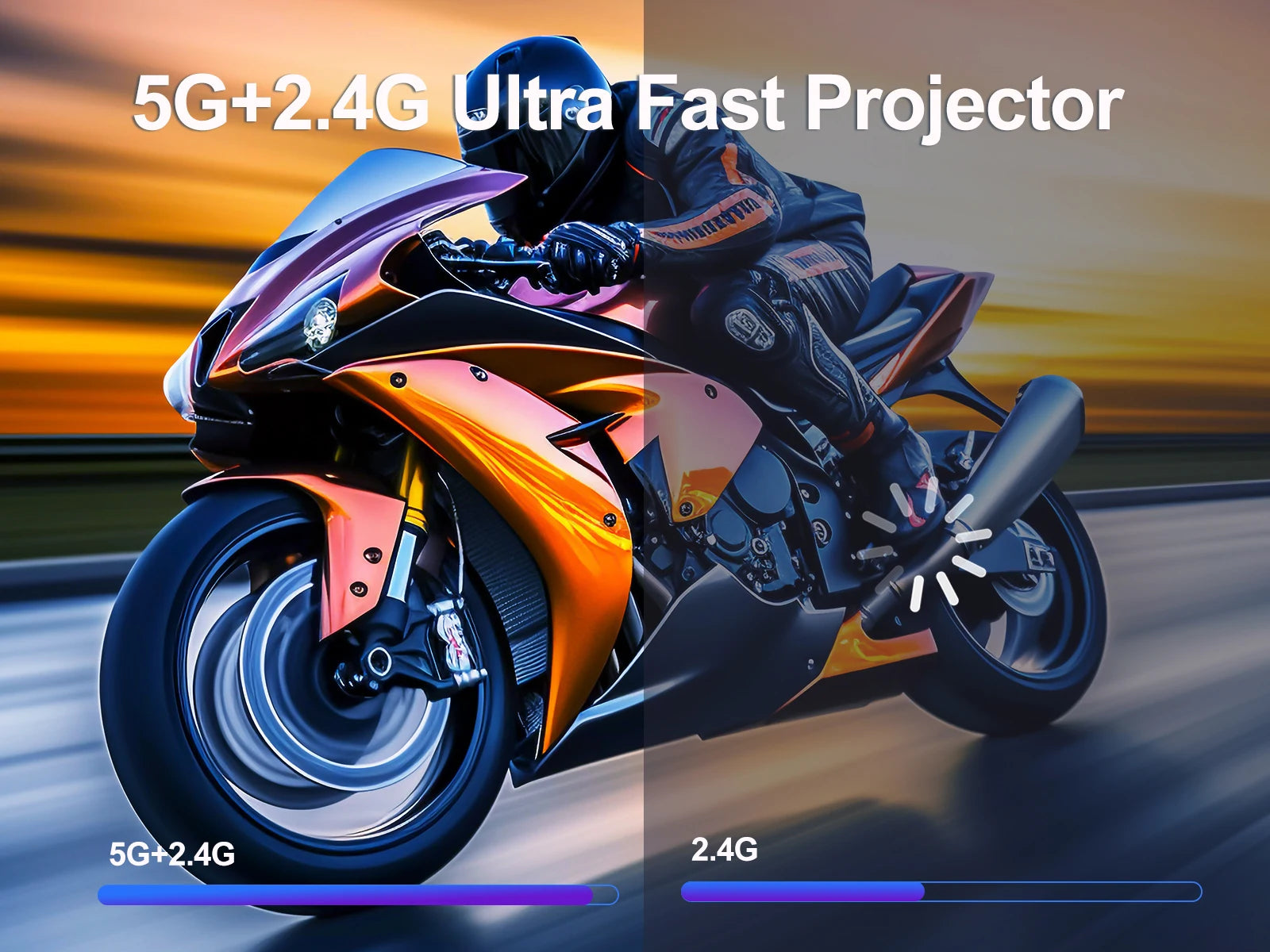 Proyector Magcubic HY300 Pro 200ANSI – Resolución Nativa 720P, WiFi de Doble Banda, Duplicación Inalámbrica de Pantalla, Ideal para Cine en Casa  Rusoft Innovation