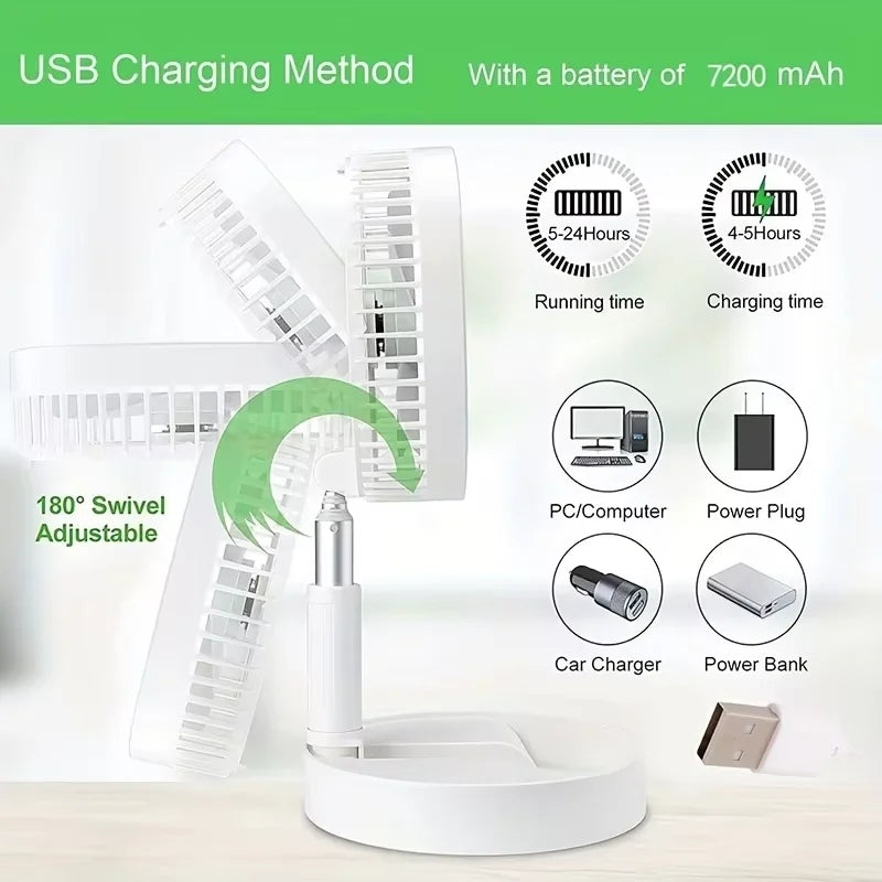 Ventilador Telescópico USB Mini Cool