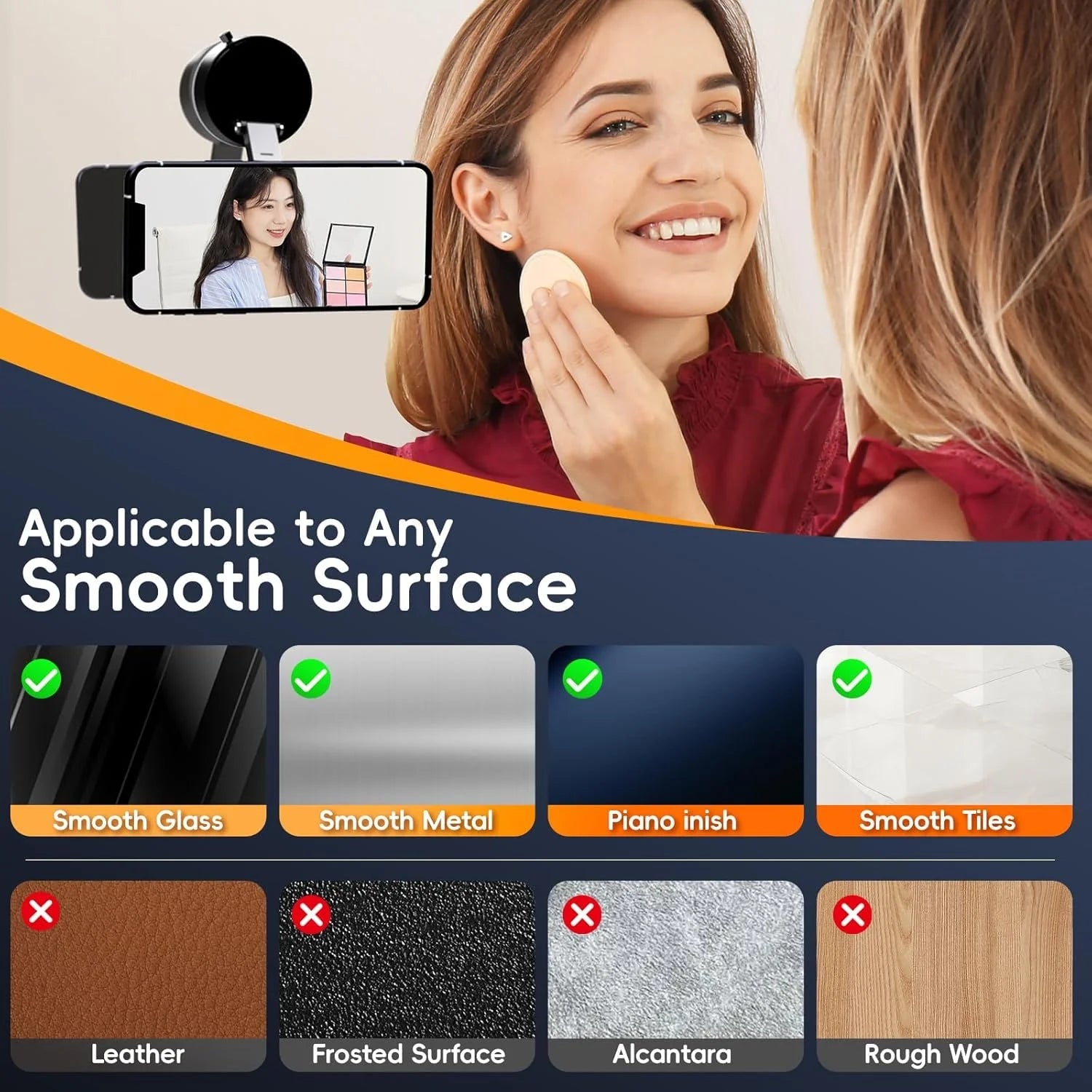 Soporte Magnético para Teléfono con Ventosa Magsafe – Ajustable 360° y Plegable  Rusoft Innovation