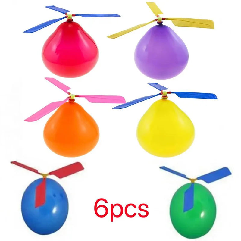 Helicóptero de Globo Volador – Juguete Divertido para Niños y Fiesta  Rusoft Innovation