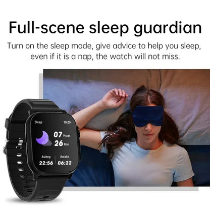 Smartwatch LAXASFIT T900Ultra – Reloj Inteligente con Bluetooth, Llamadas, Alertas de Mensajes, Monitor de Ritmo Cardíaco y Funciones Deportivas para Android e iOS  Rusoft Innovation